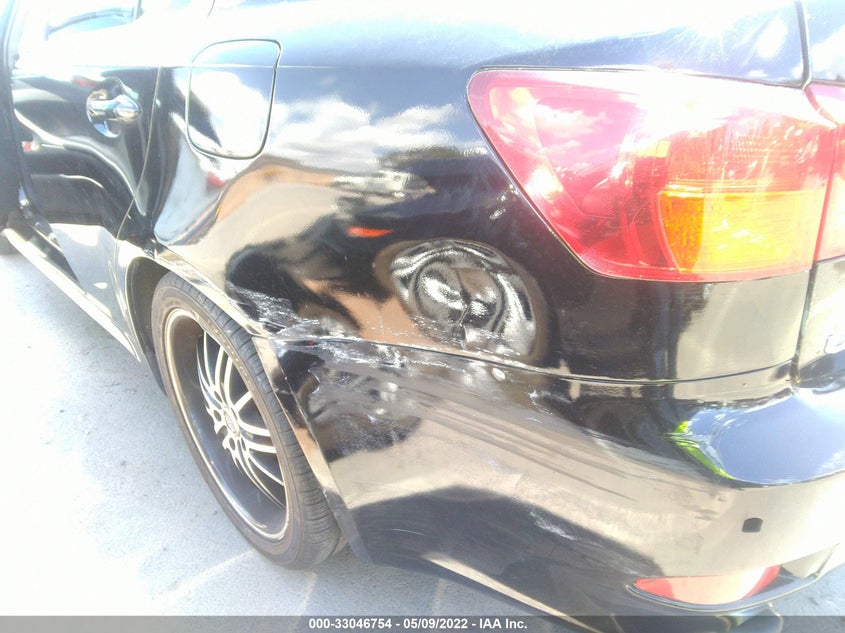 2006 LEXUS IS 250 VIN: JTHBK262X65007877