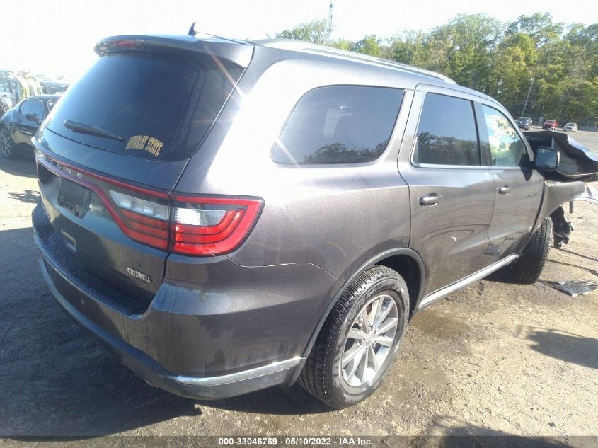 2018 DODGE DURANGO SXT 1C4RDJAG1JC312695