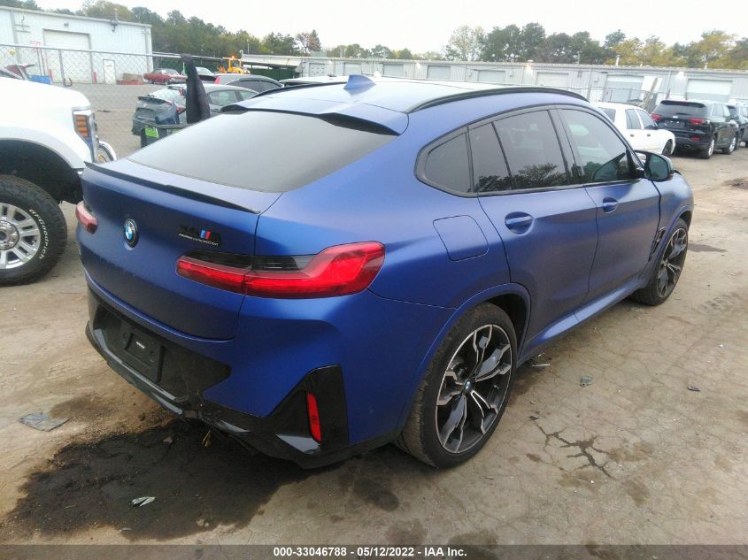 2022 BMW X4 M 5YM23EC08N9K07139