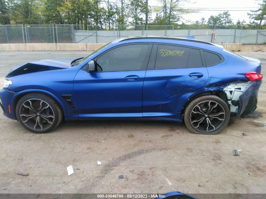 2022 BMW X4 M 5YM23EC08N9K07139