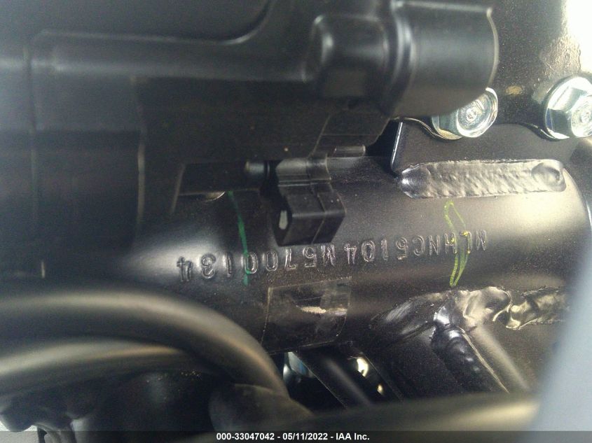 2021 HONDA CBR300 R MLHNC5104M5700134