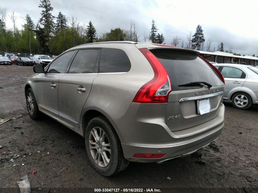 2016 VOLVO XC60 T5 DRIVE-E PREMIER YV440MDK5G2901770