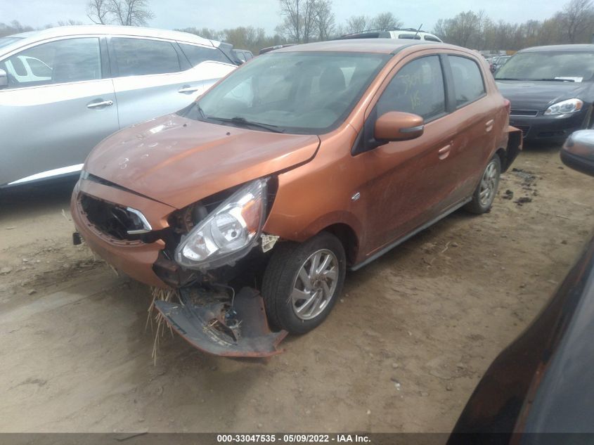 2017 MITSUBISHI MIRAGE SE ML32A4HJ0HH013339
