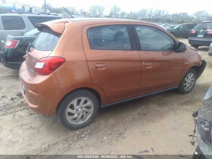 2017 MITSUBISHI MIRAGE SE ML32A4HJ0HH013339