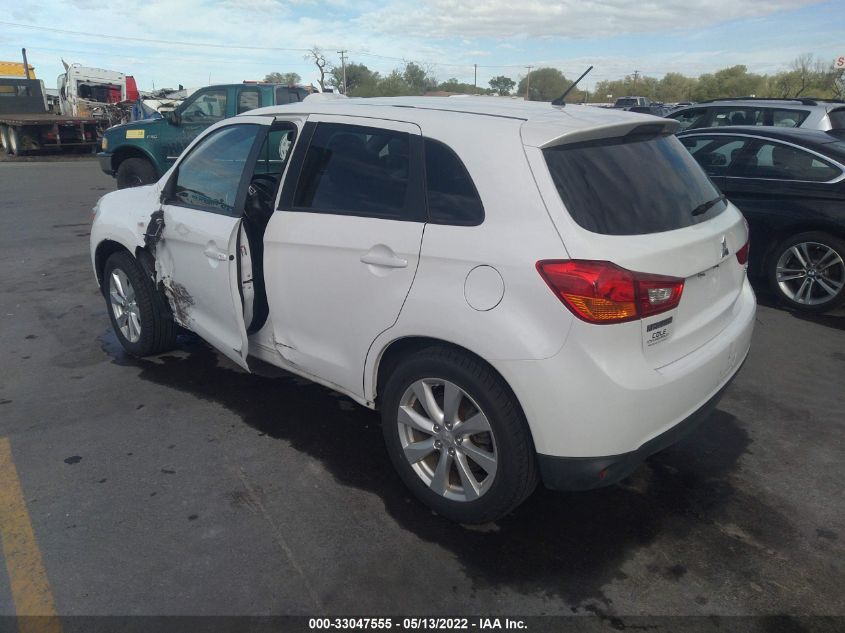 2013 MITSUBISHI OUTLANDER SPORT ES 4A4AR3AU6DE011812