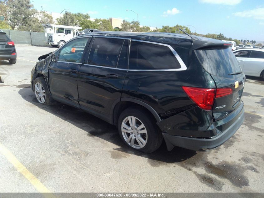 2018 HONDA PILOT LX 5FNYF5H10JB024703