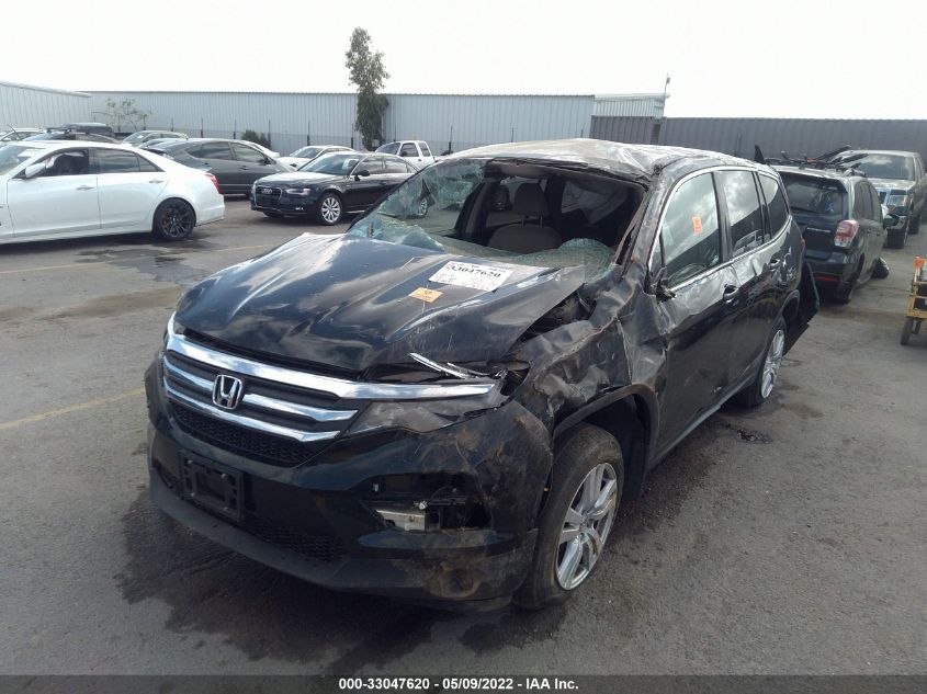 2018 HONDA PILOT LX 5FNYF5H10JB024703
