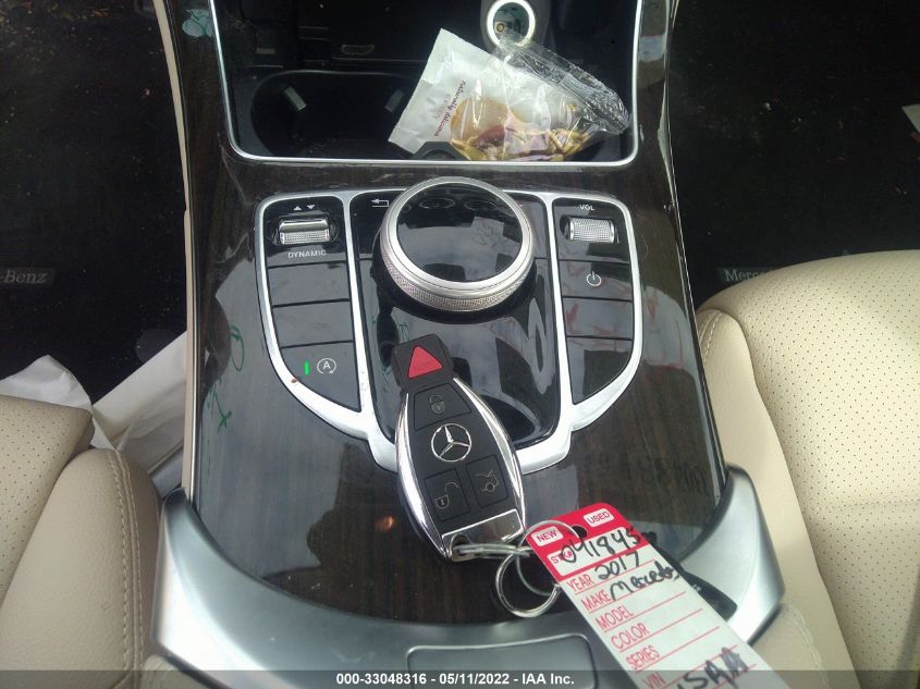 2017 MERCEDES-BENZ C-CLASS C 300 55SWF4KB4HU207095