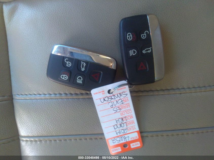 2014 LAND ROVER LR4 HSE SALAG2V67EA722505