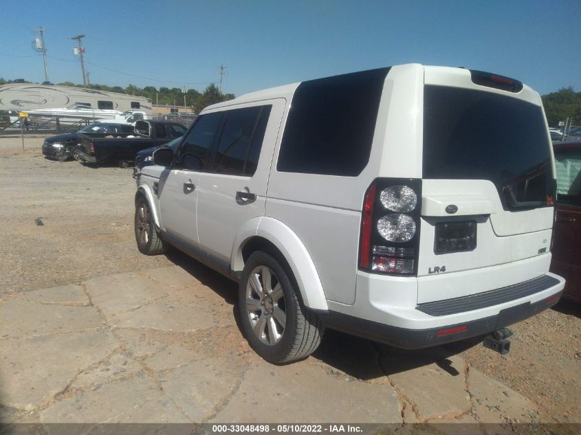2014 LAND ROVER LR4 HSE SALAG2V67EA722505