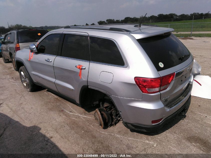 2013 JEEP GRAND CHEROKEE OVERLAND 1C4RJFCT2DC596603