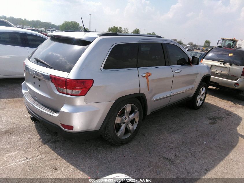 2013 JEEP GRAND CHEROKEE OVERLAND 1C4RJFCT2DC596603