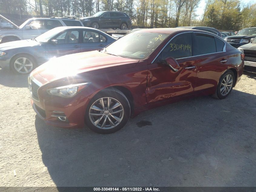 2014 INFINITI Q50 PREMIUM JN1BV7AR1EM693809