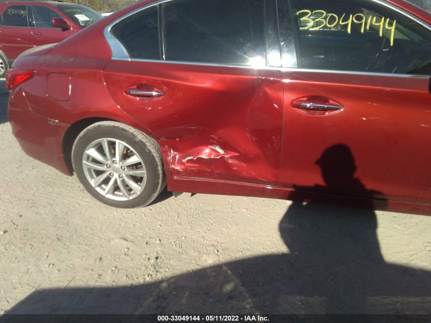 2014 INFINITI Q50 PREMIUM JN1BV7AR1EM693809