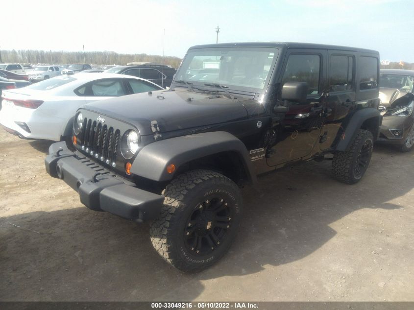 2013 JEEP WRANGLER UNLIMITED SPORT 1C4BJWDG1DL697165