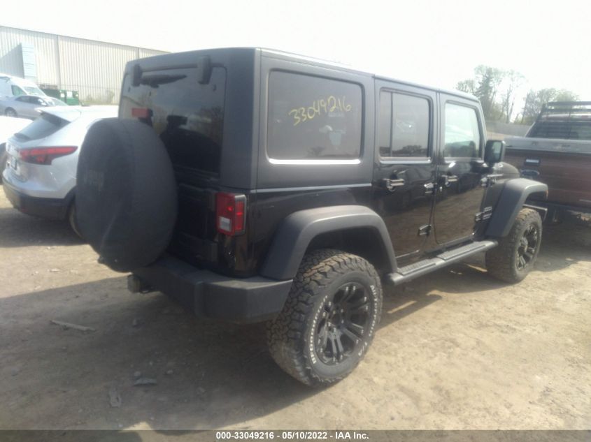 2013 JEEP WRANGLER UNLIMITED SPORT 1C4BJWDG1DL697165