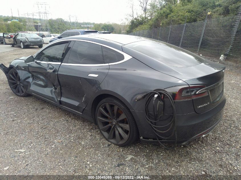 2015 TESLA MODEL S 85D 5YJSA1H2XFFP74641
