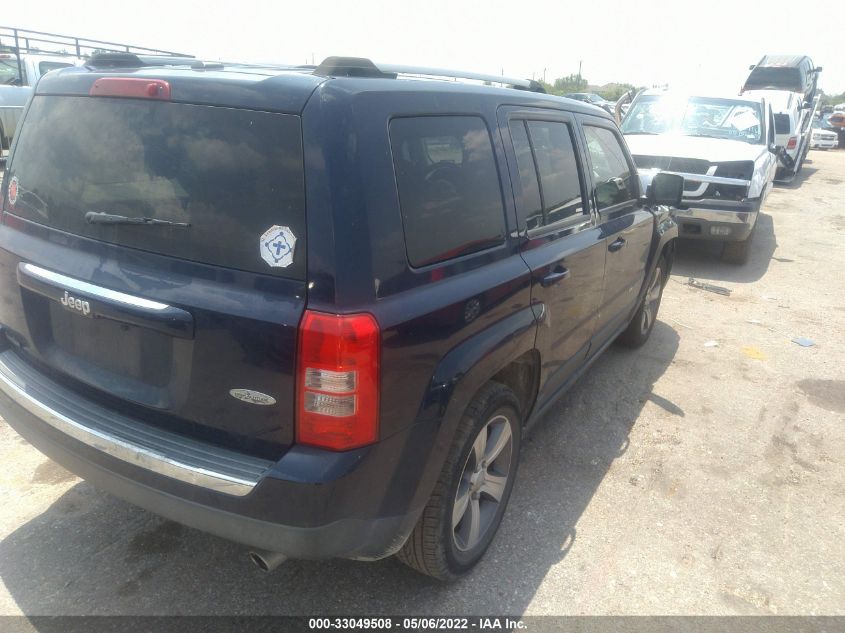 2017 JEEP PATRIOT HIGH ALTITUDE 1C4NJPFAXHD131002