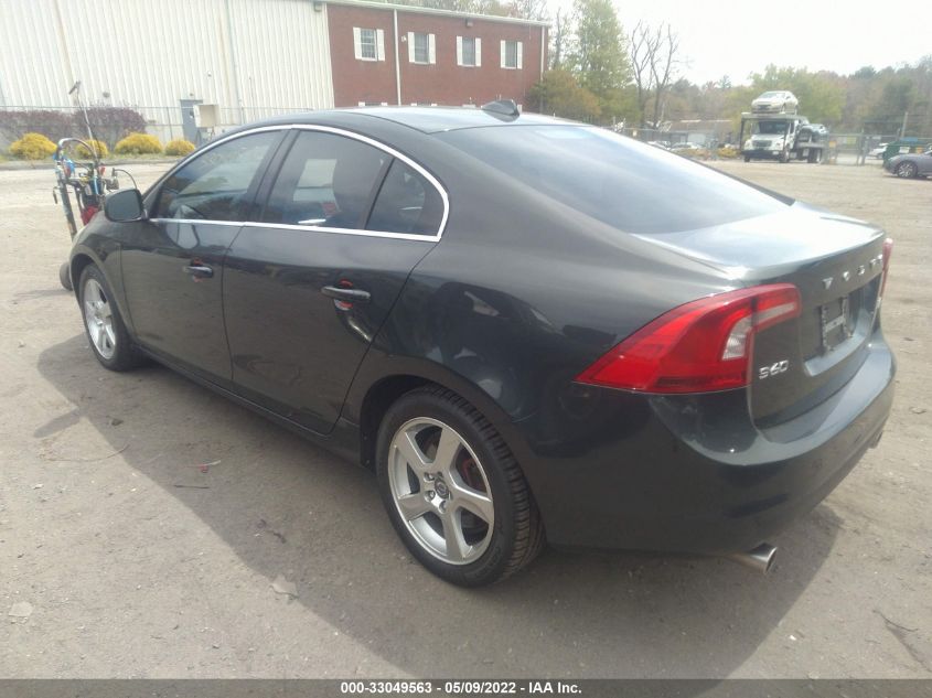 2013 VOLVO S60 T5 YV1612FS5D2230813
