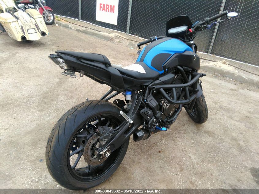 2020 YAMAHA MT07 JYARM27E8LA006745