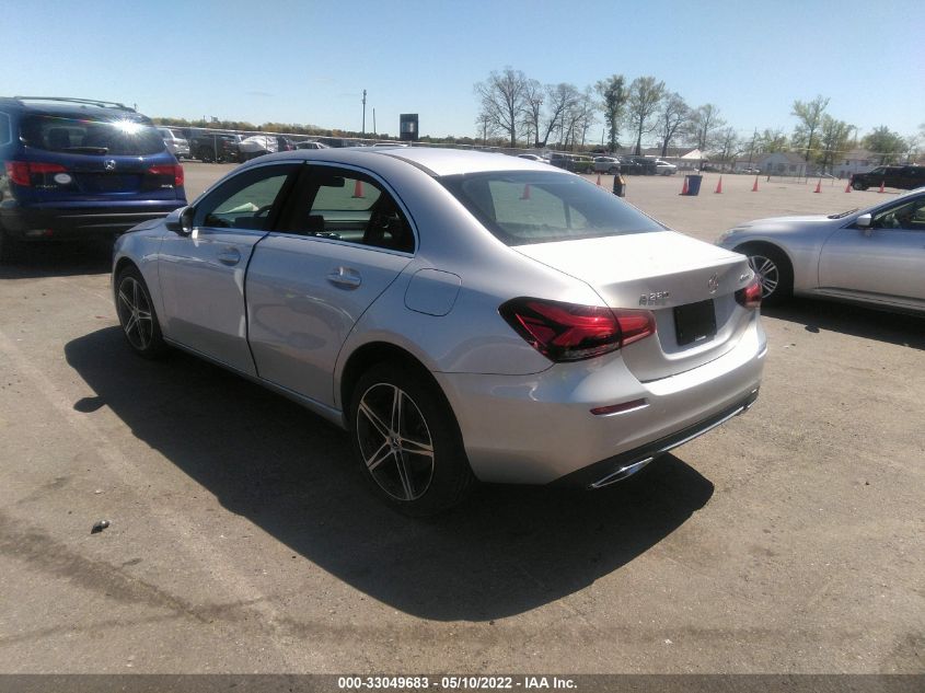 2020 MERCEDES-BENZ A-CLASS A 220 W1K3G4FB1LW047747