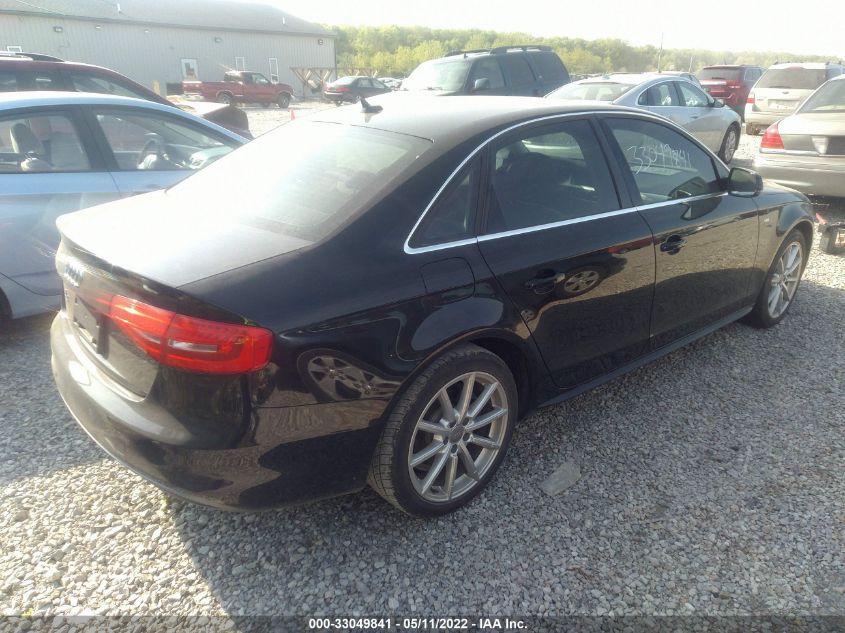 2015 AUDI A4 PREMIUM PLUS WAUEFAFL0FN034783