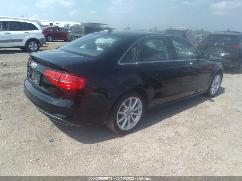 2016 AUDI A4 PREMIUM PLUS WAUEFAFL0GN004393