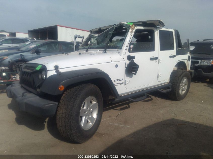 2018 JEEP WRANGLER JK UNLIMITED SPORT S 1C4BJWDG3JL909351