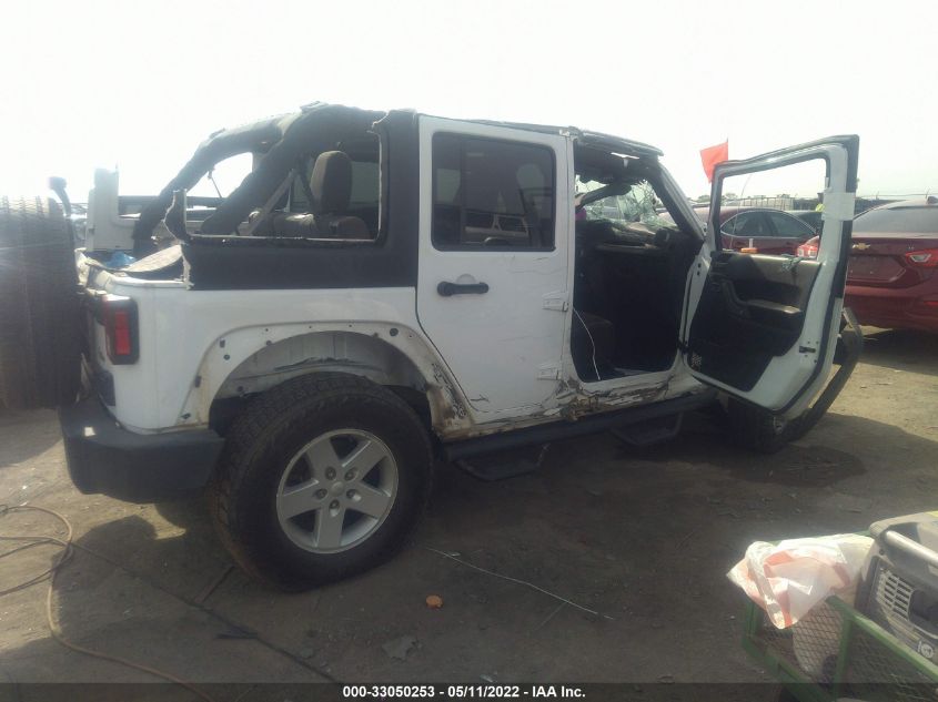 2018 JEEP WRANGLER JK UNLIMITED SPORT S 1C4BJWDG3JL909351