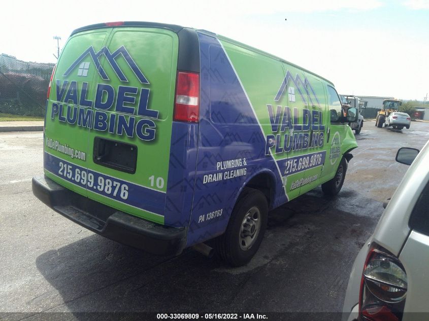 2021 GMC SAVANA CARGO VAN 1GTW7AFP9M1248893