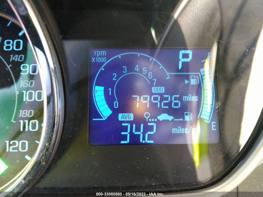 2015 CHEVROLET SPARK LT KL8CF6S91FC791634
