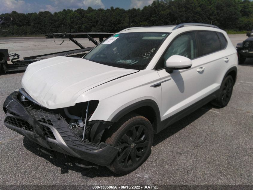 2022 VOLKSWAGEN TAOS SEL 3VV1X7B2XNM022309