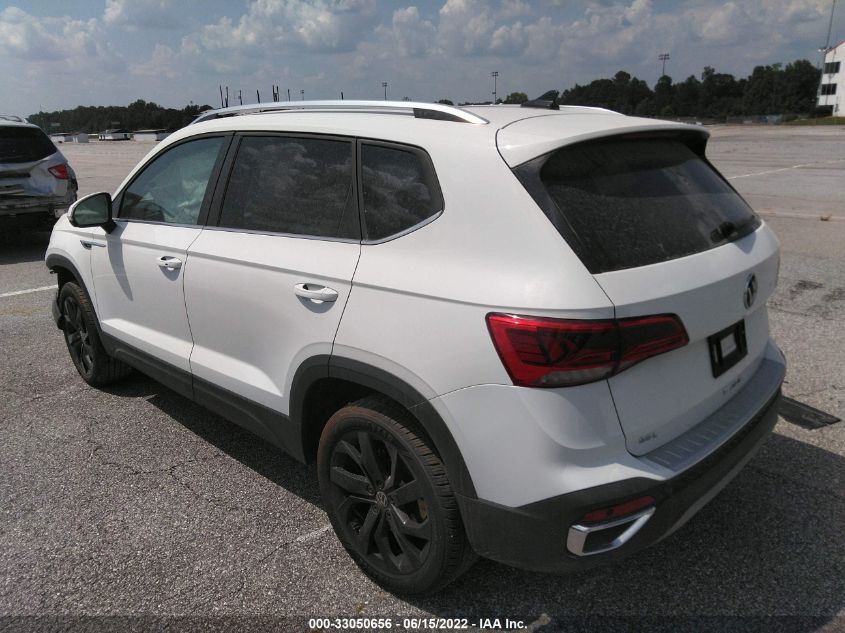 2022 VOLKSWAGEN TAOS SEL 3VV1X7B2XNM022309