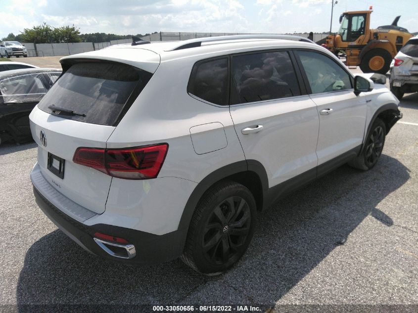 2022 VOLKSWAGEN TAOS SEL 3VV1X7B2XNM022309