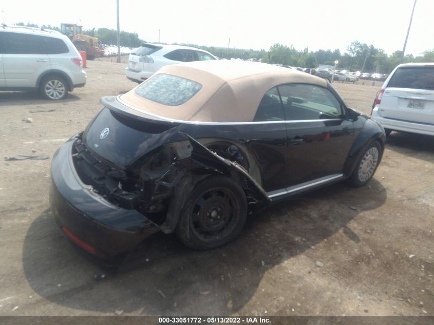 2013 VOLKSWAGEN BEETLE CONVERTIBLE 2.0L TDI W/SOUND/NAV 3VW5L7AT1DM828136