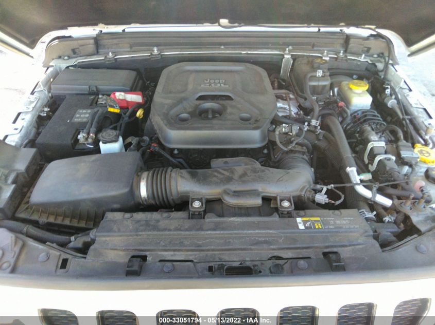 2020 JEEP WRANGLER UNLIMITED SPORT ALTITUDE 1C4HJXDN4LW116317