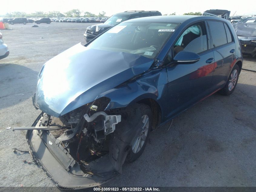 2016 VOLKSWAGEN GOLF TSI S 3VW217AU5GM038232