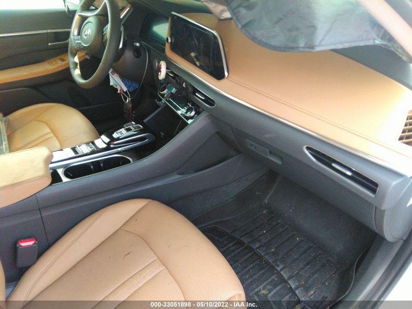 2021 HYUNDAI SONATA HYBRID LIMITED KMHL54JJXMA033676