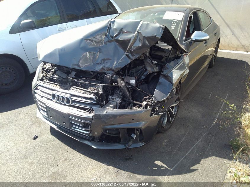2018 AUDI S5 SPORTBACK PREMIUM PLUS WAUB4CF55JA062858