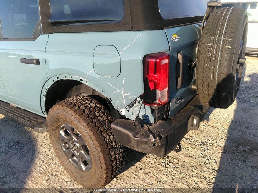 2021 FORD BRONCO BASE/BIG BEND 1FMDE5BH7MLA96874