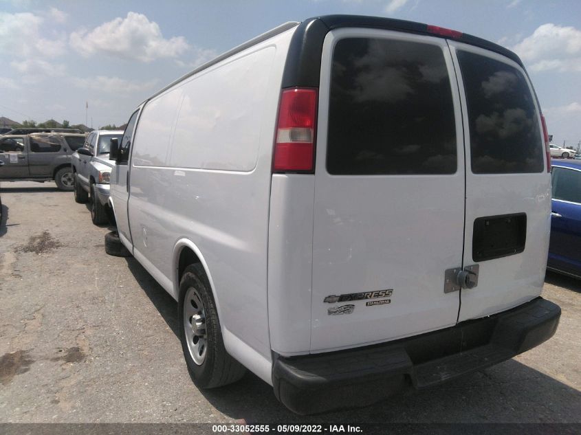 2014 CHEVROLET EXPRESS CARGO VAN 1GCSGAFX6E1104881
