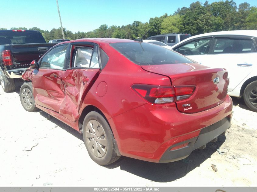 2020 KIA RIO S 3KPA24AD6LE253455