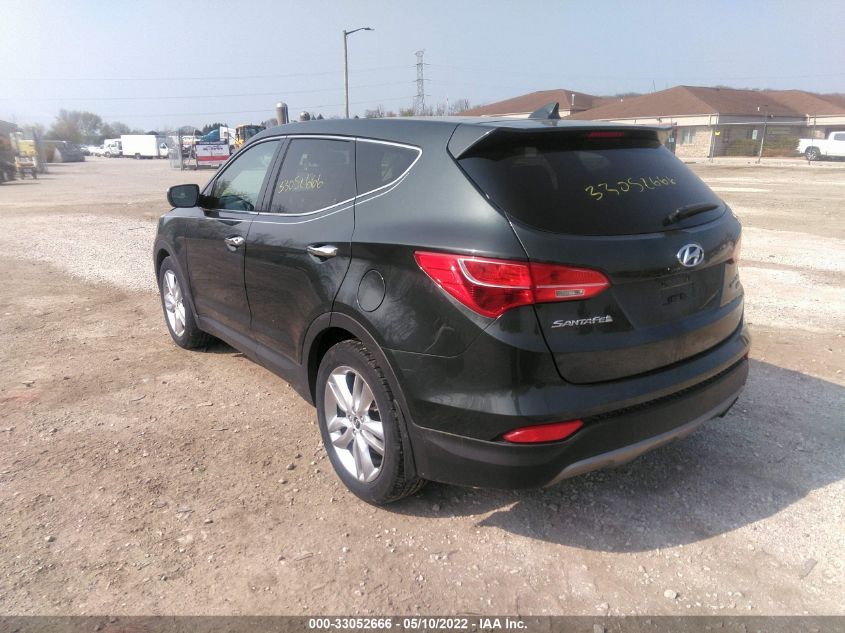 2013 HYUNDAI SANTA FE 2.0T SPORT 5XYZWDLA2DG076403