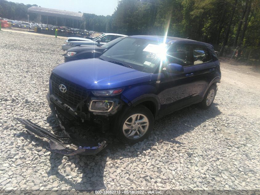 2022 HYUNDAI VENUE SE KMHRB8A34NU132148