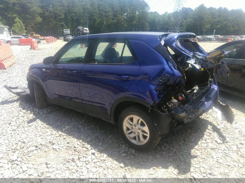 2022 HYUNDAI VENUE SE KMHRB8A34NU132148