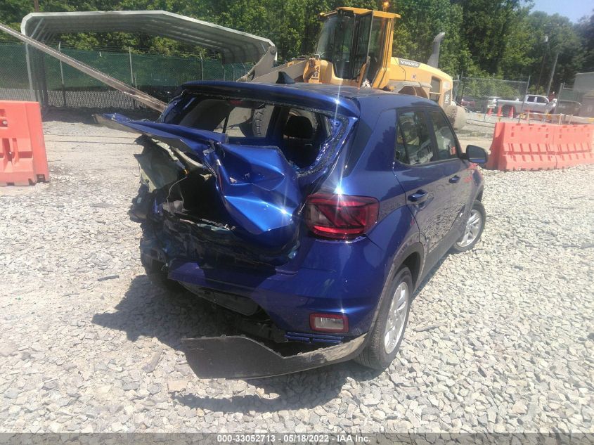 2022 HYUNDAI VENUE SE KMHRB8A34NU132148