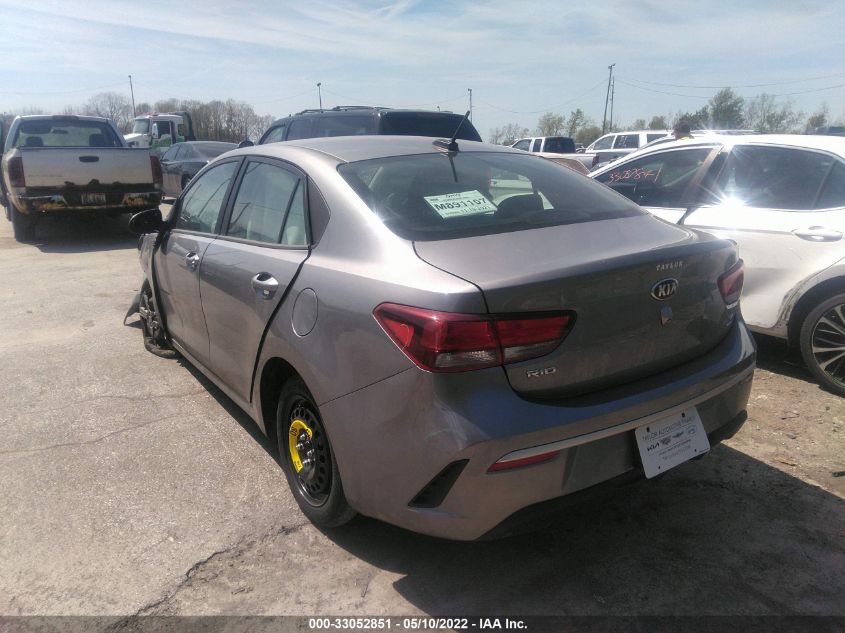 2021 KIA RIO S 3KPA24AD6ME426344