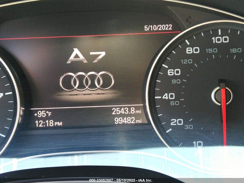 2014 AUDI A7 3.0 PREMIUM PLUS WAUWGAFC7EN015440
