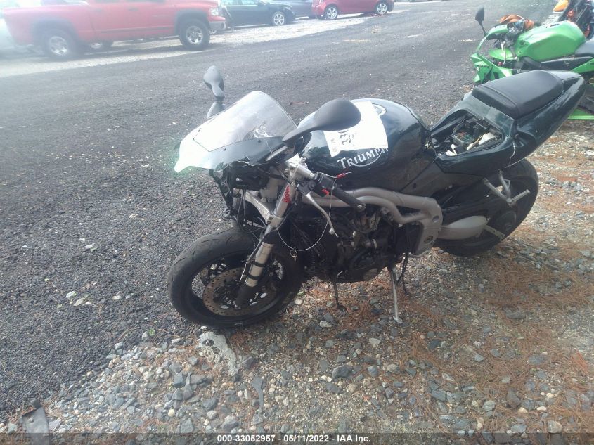 2002 TRIUMPH MOTORCYCLE DAYTONA 955I SMT502FP12J154933