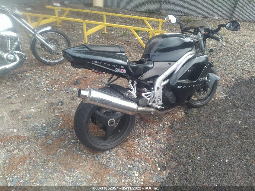2002 TRIUMPH MOTORCYCLE DAYTONA 955I SMT502FP12J154933